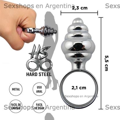 Dilatador anal small con aro extractor